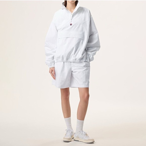 Fila X Hailey Padded all White Jacket Size Small - Picture 9 of 10